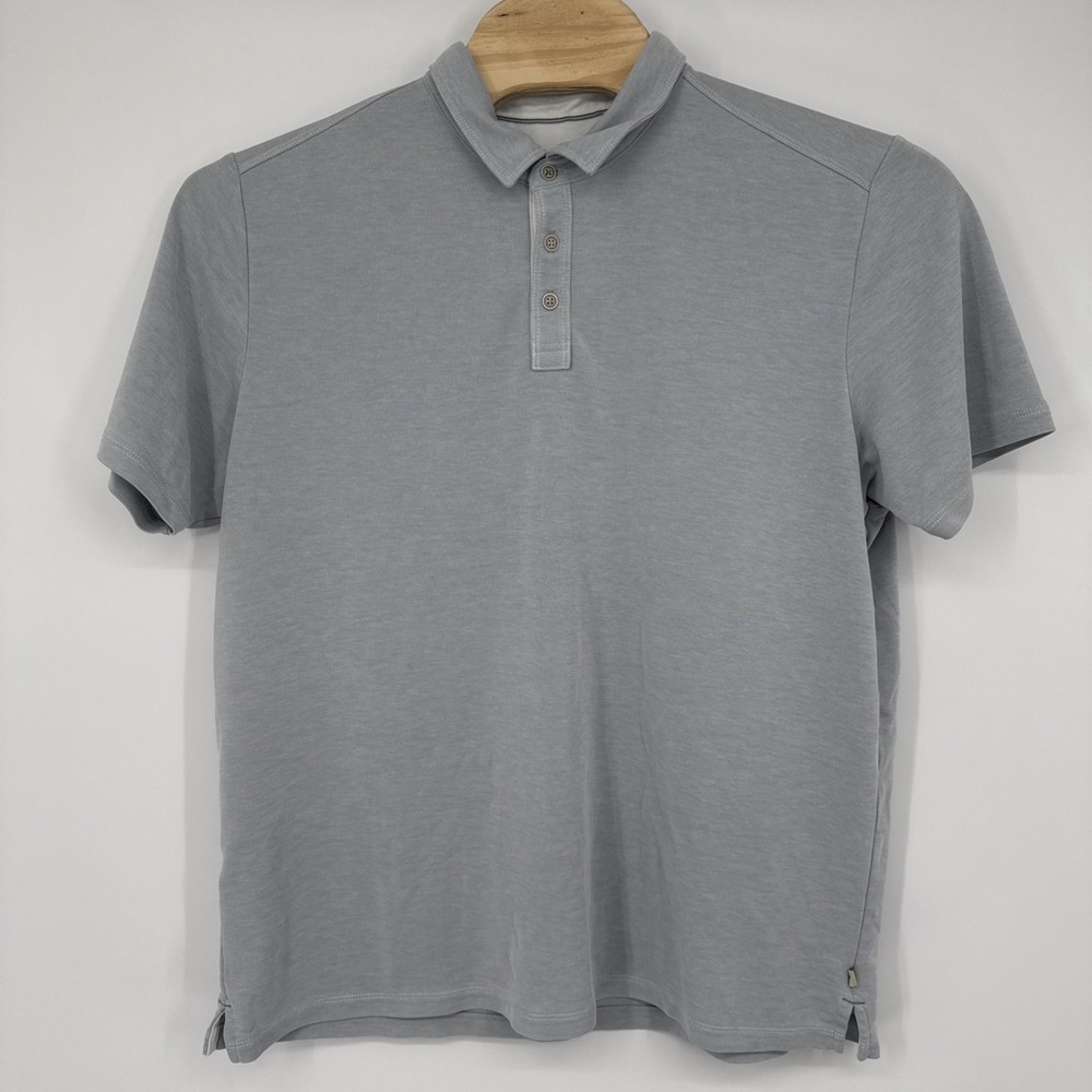 Tommy Bahama Polo Mens XXL Blue Shoreline Surf Shirt Performance Hawaiian Golf
